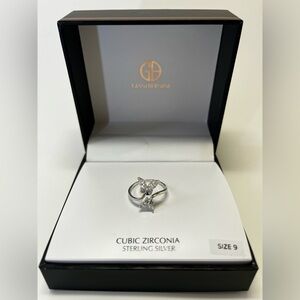 Giani Bernini Silver Ring with Cubic Zirconia